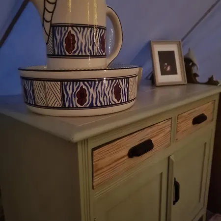 Tente Glamping Bluebird à La Ferme De La Chevêche *