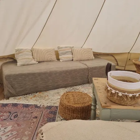 Tente Glamping Bluebird à La Ferme De La Chevêche Fosses-La-Ville