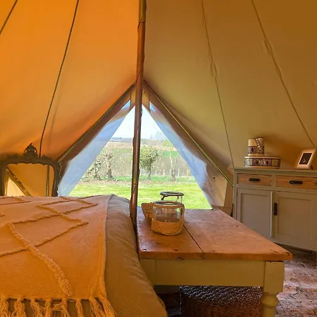 Tente Glamping Bluebird à La Ferme De La Chevêche * Fosses-La-Ville
